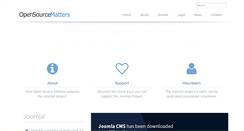 Desktop Screenshot of opensourcematters.org