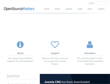 Tablet Screenshot of opensourcematters.org
